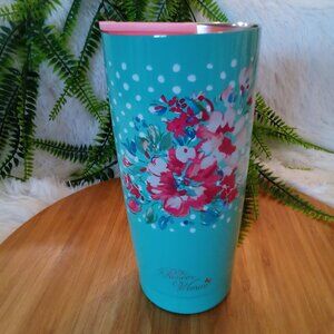 Pioneer woman double wall insulated  stainless steel 20oz. Tumbler